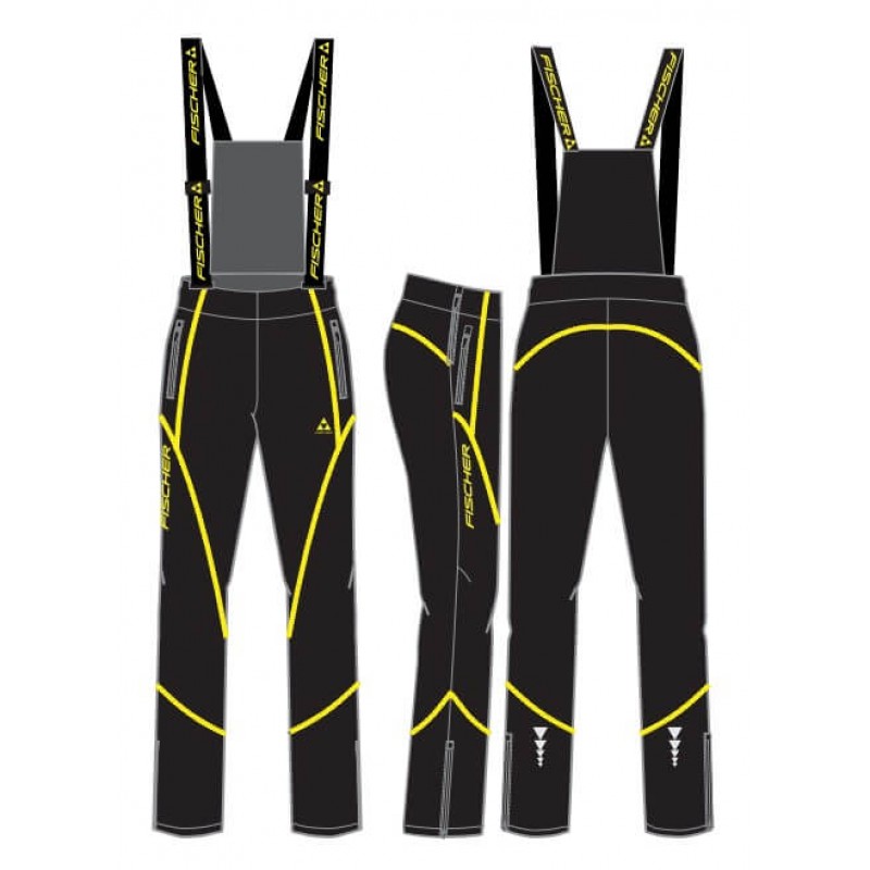Разминочные брюки Fischer softshell black